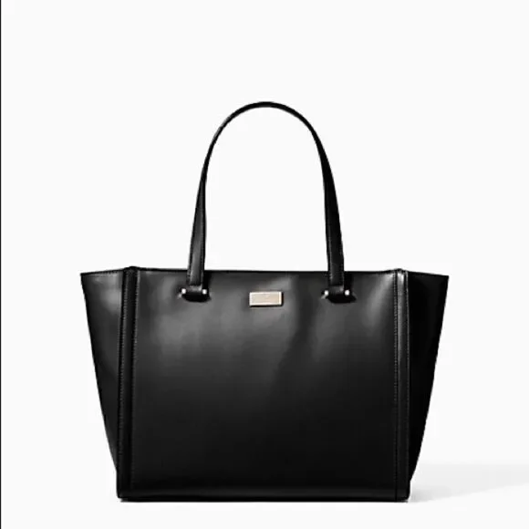 KATE SPADE regatta court vita black soft leather - Picture 4 of 7